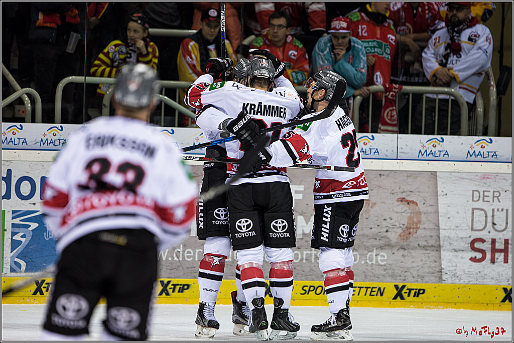 DEL, Koelner Haie - Duesseldorfer EGY, 22.01.2017